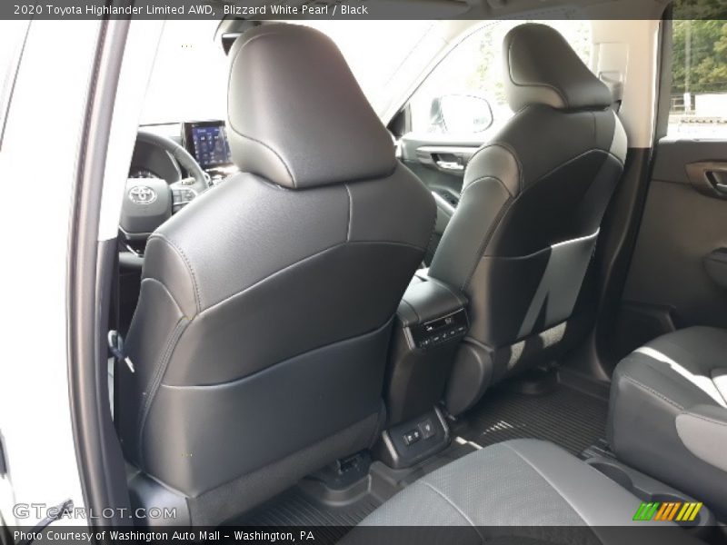 Blizzard White Pearl / Black 2020 Toyota Highlander Limited AWD