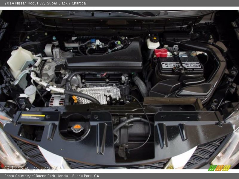 Super Black / Charcoal 2014 Nissan Rogue SV