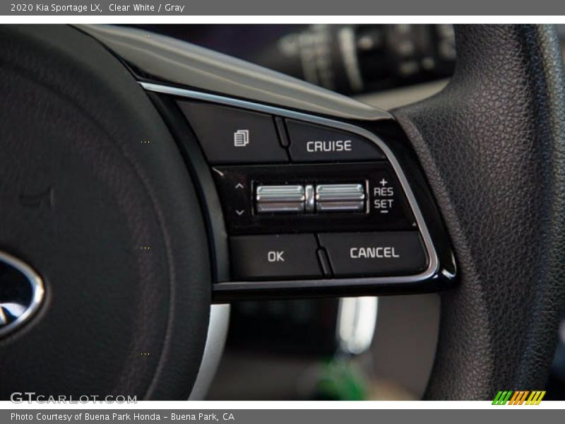 Clear White / Gray 2020 Kia Sportage LX