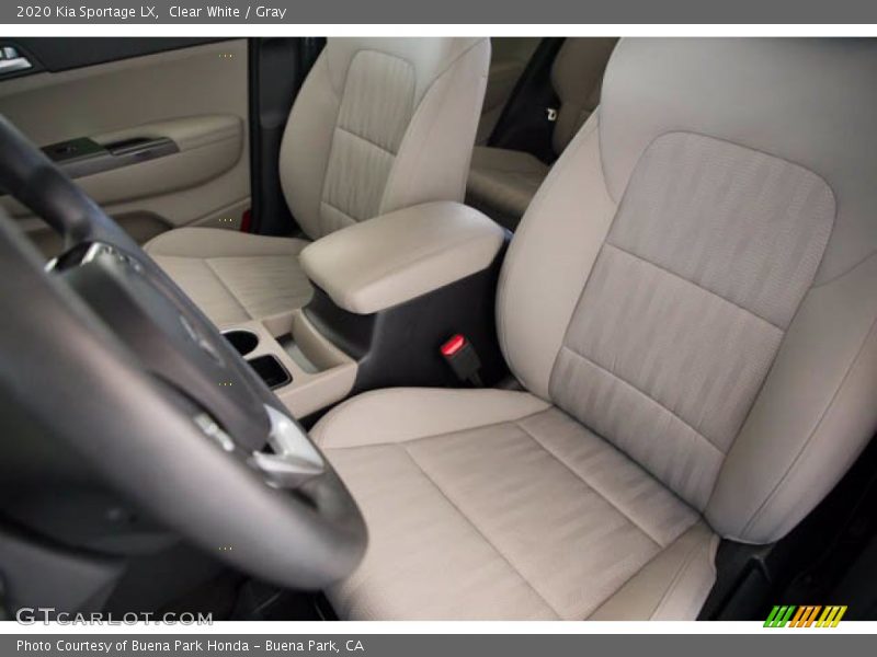 Clear White / Gray 2020 Kia Sportage LX