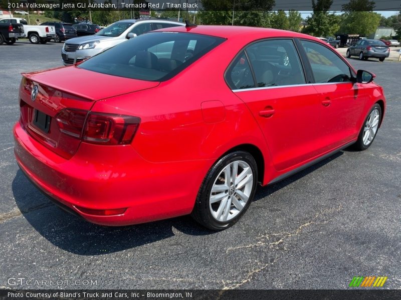 Tornado Red / Titan Black 2014 Volkswagen Jetta GLI Autobahn