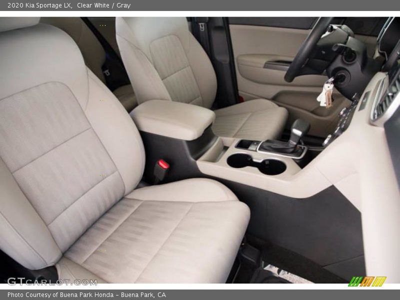 Clear White / Gray 2020 Kia Sportage LX