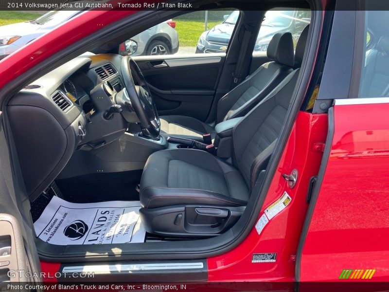 Tornado Red / Titan Black 2014 Volkswagen Jetta GLI Autobahn