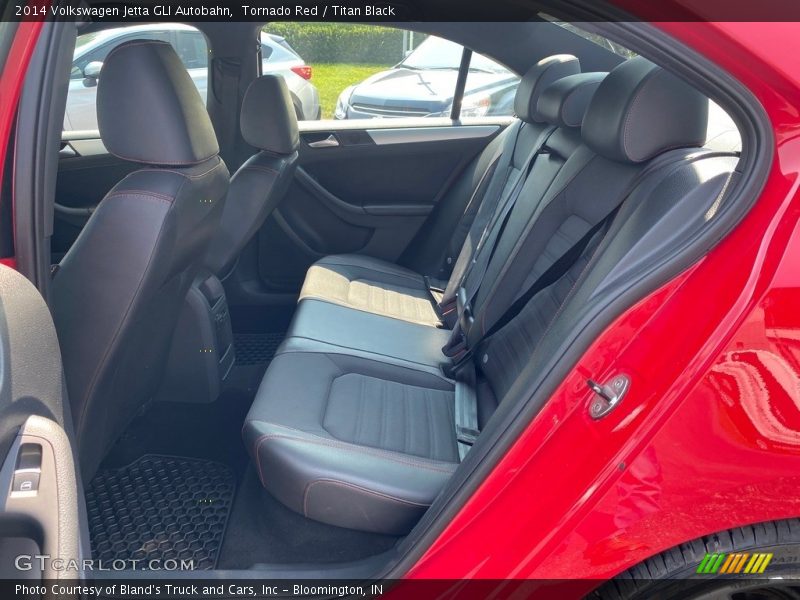 Tornado Red / Titan Black 2014 Volkswagen Jetta GLI Autobahn