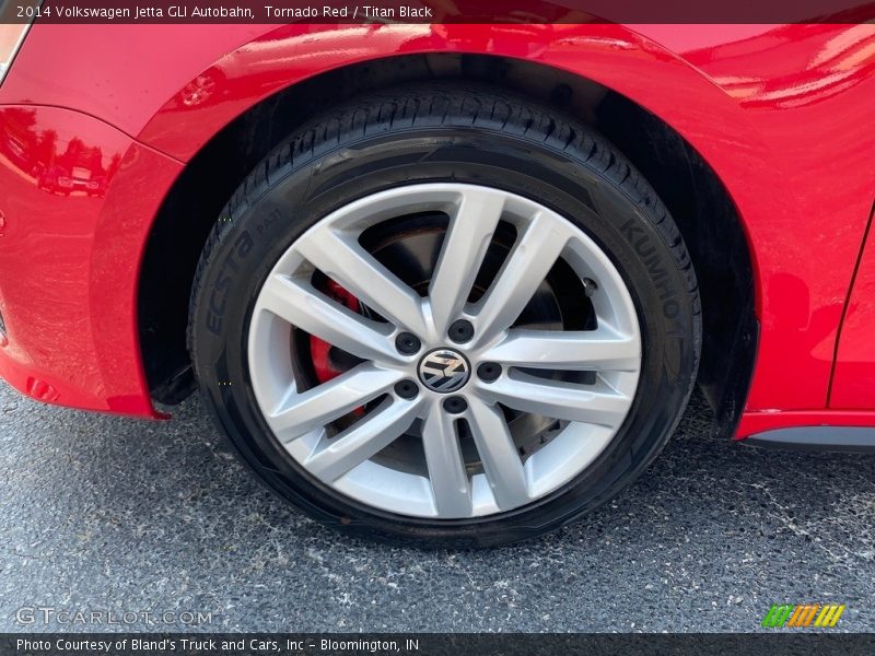 Tornado Red / Titan Black 2014 Volkswagen Jetta GLI Autobahn