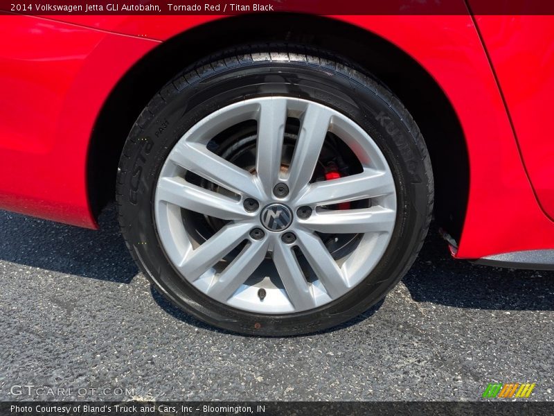 Tornado Red / Titan Black 2014 Volkswagen Jetta GLI Autobahn