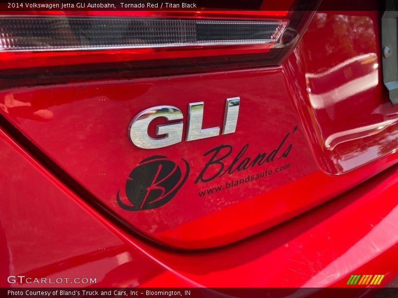 Tornado Red / Titan Black 2014 Volkswagen Jetta GLI Autobahn
