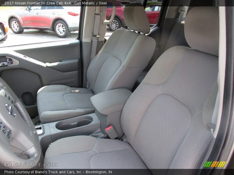 Front Seat of 2017 Frontier SV Crew Cab 4x4