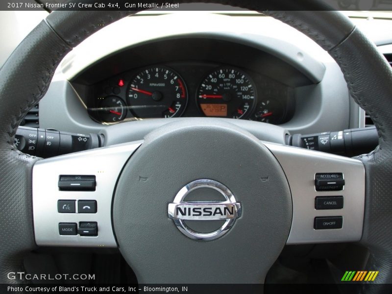 Gun Metallic / Steel 2017 Nissan Frontier SV Crew Cab 4x4