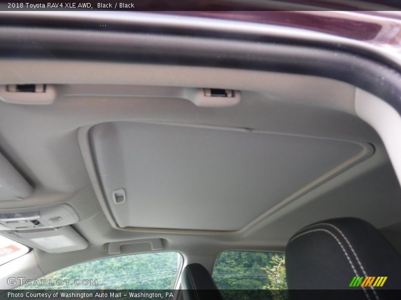 Black / Black 2018 Toyota RAV4 XLE AWD