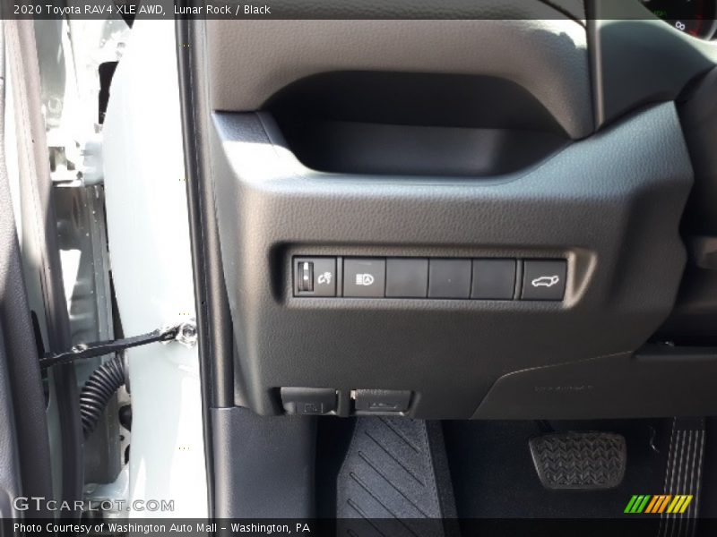 Lunar Rock / Black 2020 Toyota RAV4 XLE AWD