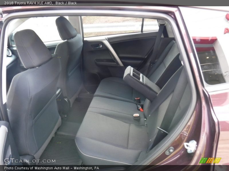 Black / Black 2018 Toyota RAV4 XLE AWD