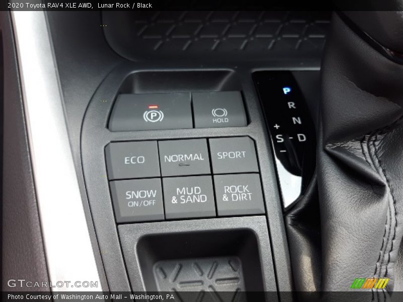 Lunar Rock / Black 2020 Toyota RAV4 XLE AWD