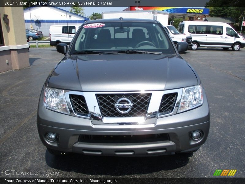 Gun Metallic / Steel 2017 Nissan Frontier SV Crew Cab 4x4