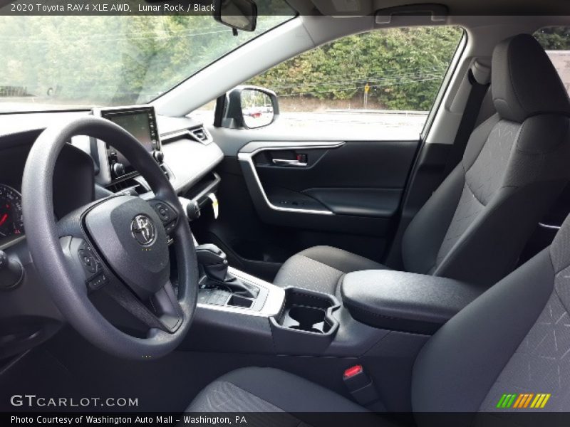 Lunar Rock / Black 2020 Toyota RAV4 XLE AWD