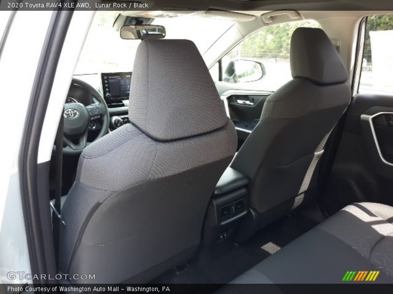 Lunar Rock / Black 2020 Toyota RAV4 XLE AWD