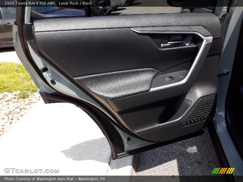 Lunar Rock / Black 2020 Toyota RAV4 XLE AWD