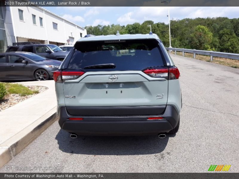 Lunar Rock / Black 2020 Toyota RAV4 XLE AWD