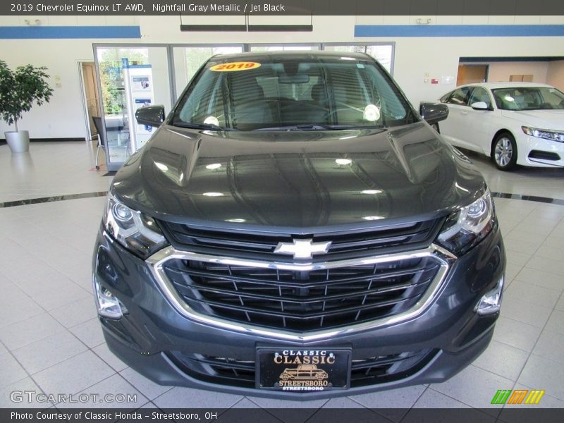 Nightfall Gray Metallic / Jet Black 2019 Chevrolet Equinox LT AWD