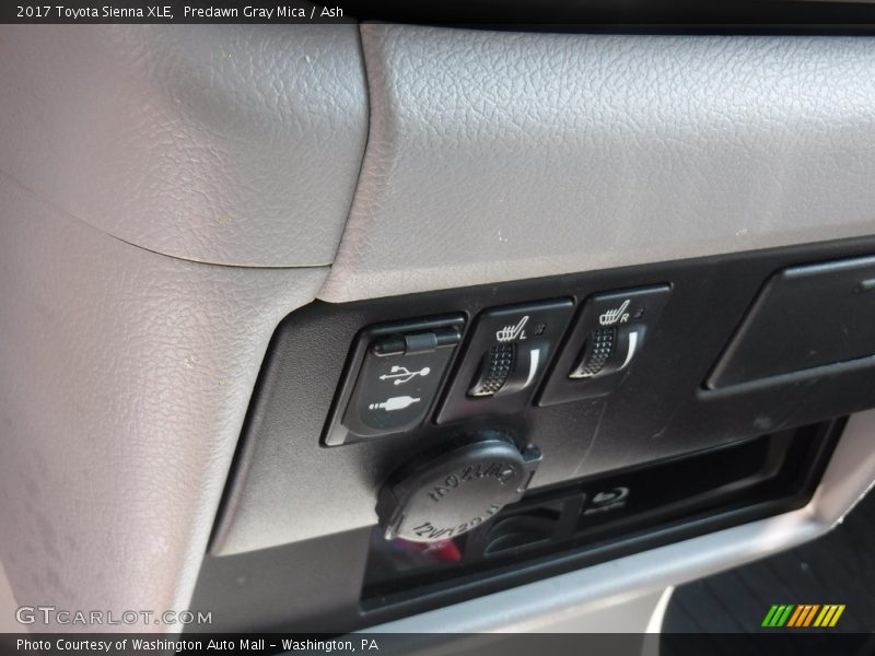 Predawn Gray Mica / Ash 2017 Toyota Sienna XLE