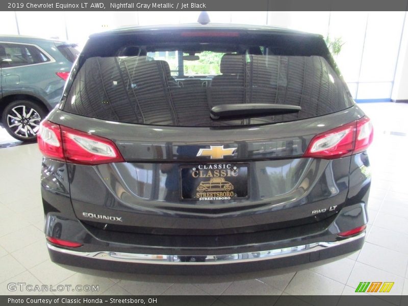 Nightfall Gray Metallic / Jet Black 2019 Chevrolet Equinox LT AWD