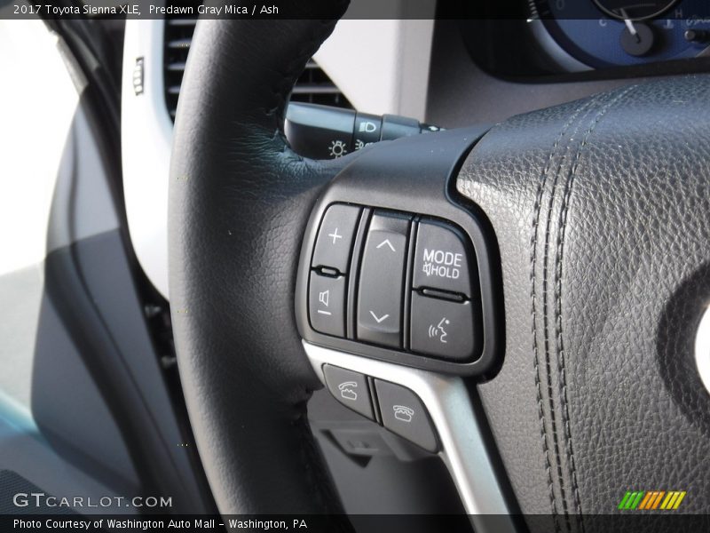 Predawn Gray Mica / Ash 2017 Toyota Sienna XLE