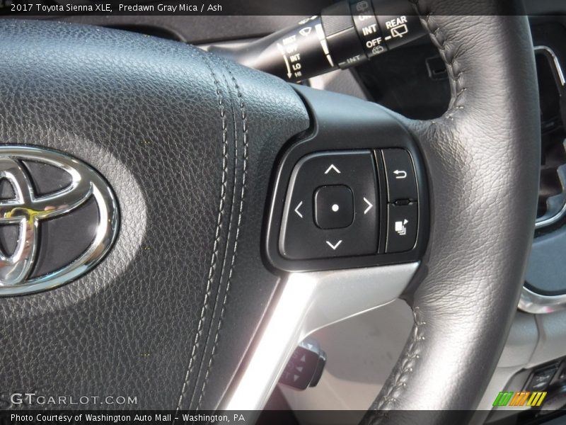Predawn Gray Mica / Ash 2017 Toyota Sienna XLE