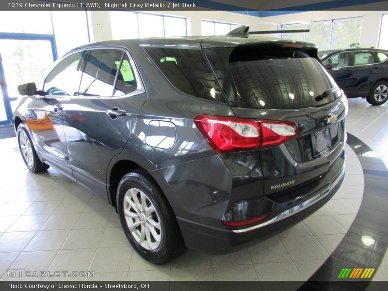 Nightfall Gray Metallic / Jet Black 2019 Chevrolet Equinox LT AWD