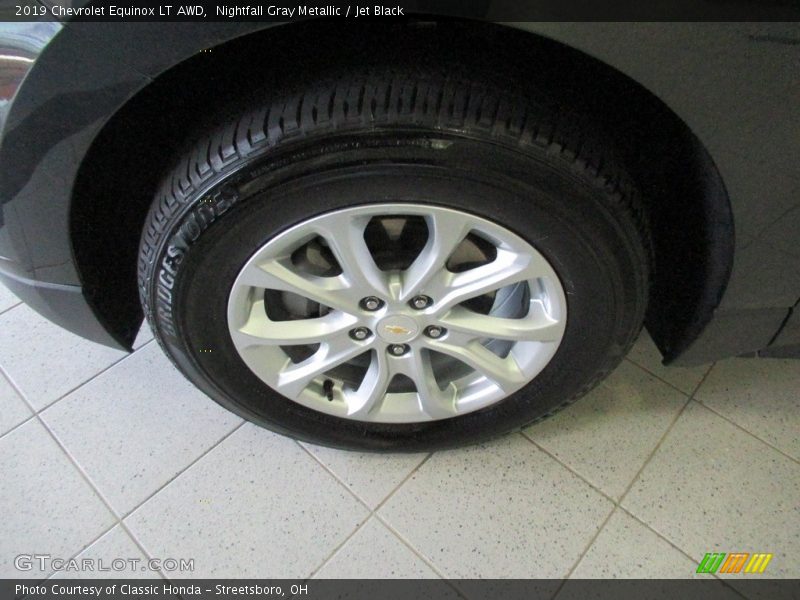 Nightfall Gray Metallic / Jet Black 2019 Chevrolet Equinox LT AWD