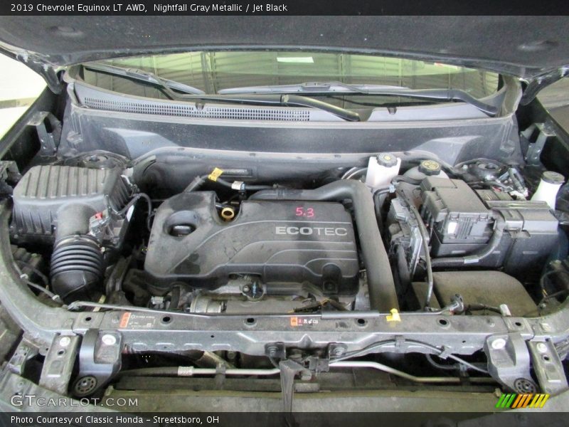 Nightfall Gray Metallic / Jet Black 2019 Chevrolet Equinox LT AWD