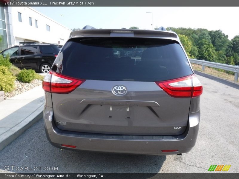Predawn Gray Mica / Ash 2017 Toyota Sienna XLE