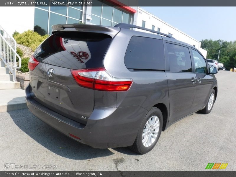 Predawn Gray Mica / Ash 2017 Toyota Sienna XLE