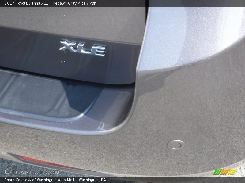 Predawn Gray Mica / Ash 2017 Toyota Sienna XLE
