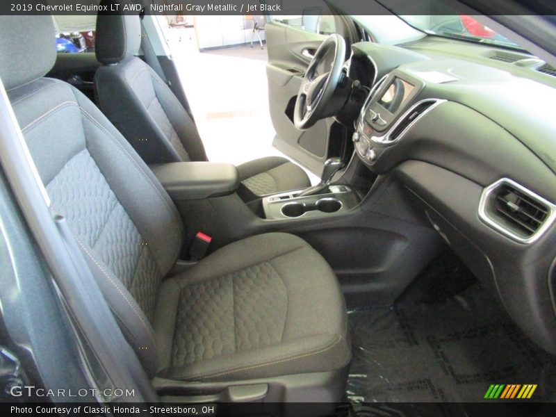 Nightfall Gray Metallic / Jet Black 2019 Chevrolet Equinox LT AWD