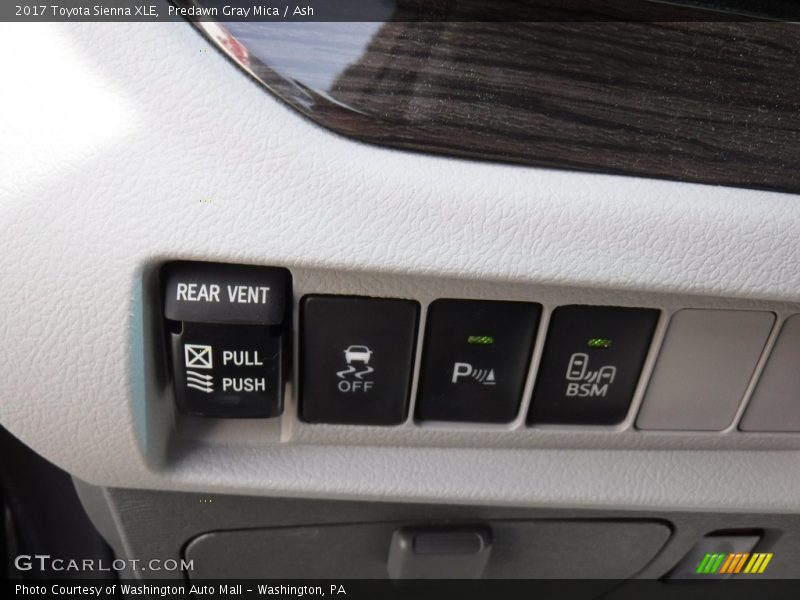 Predawn Gray Mica / Ash 2017 Toyota Sienna XLE