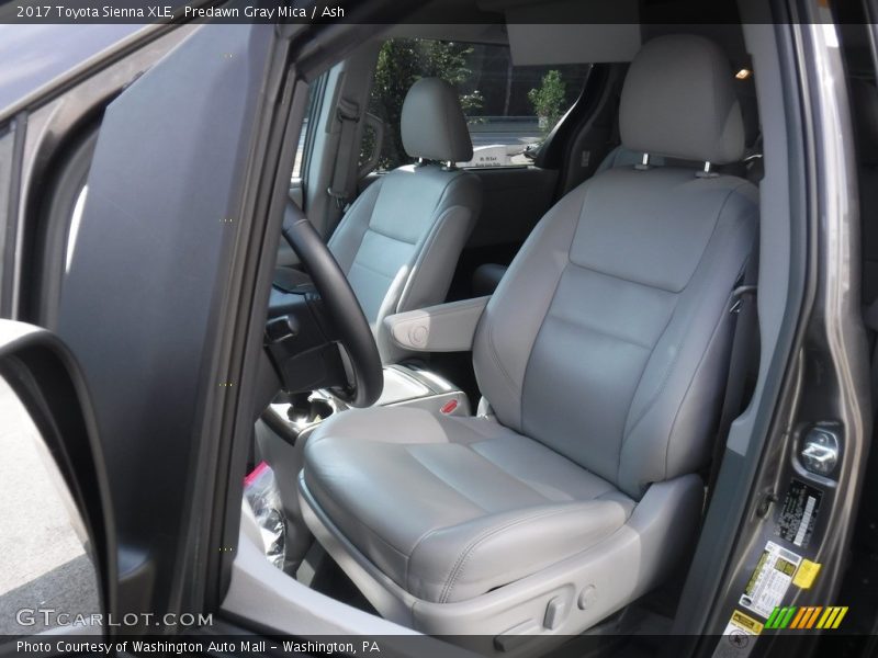 Predawn Gray Mica / Ash 2017 Toyota Sienna XLE