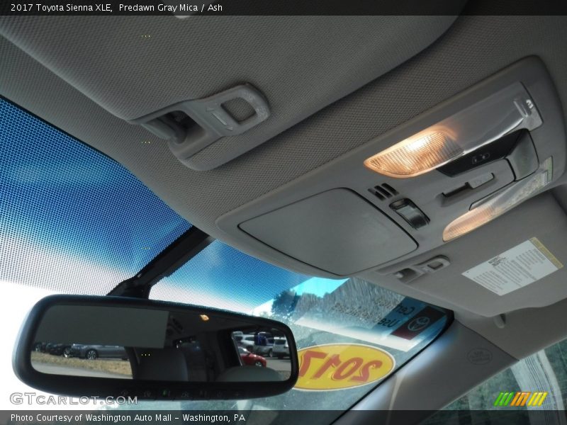 Predawn Gray Mica / Ash 2017 Toyota Sienna XLE