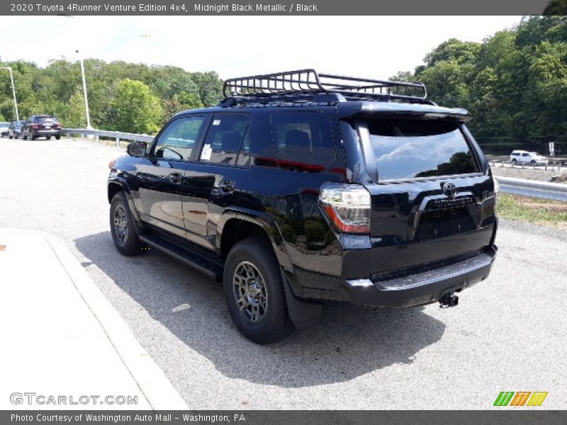 Midnight Black Metallic / Black 2020 Toyota 4Runner Venture Edition 4x4