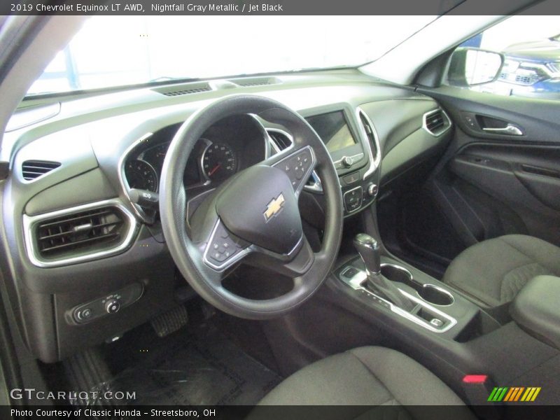 Nightfall Gray Metallic / Jet Black 2019 Chevrolet Equinox LT AWD