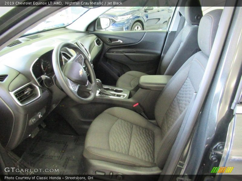 Nightfall Gray Metallic / Jet Black 2019 Chevrolet Equinox LT AWD