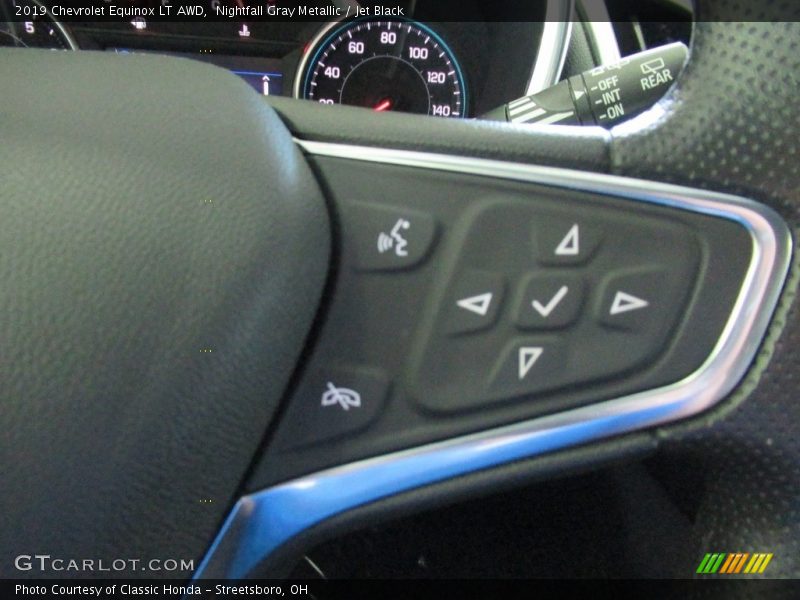 Nightfall Gray Metallic / Jet Black 2019 Chevrolet Equinox LT AWD