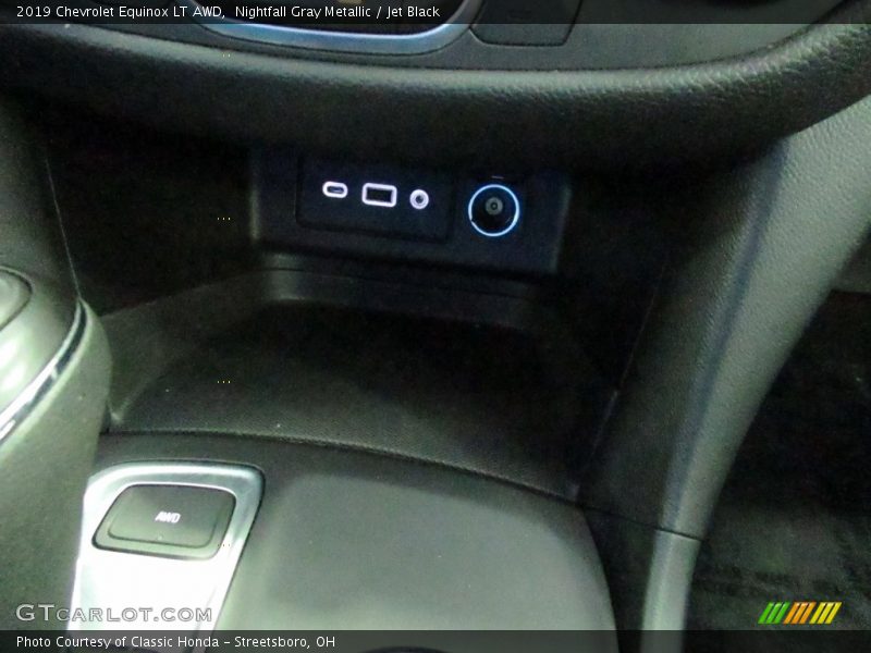 Nightfall Gray Metallic / Jet Black 2019 Chevrolet Equinox LT AWD