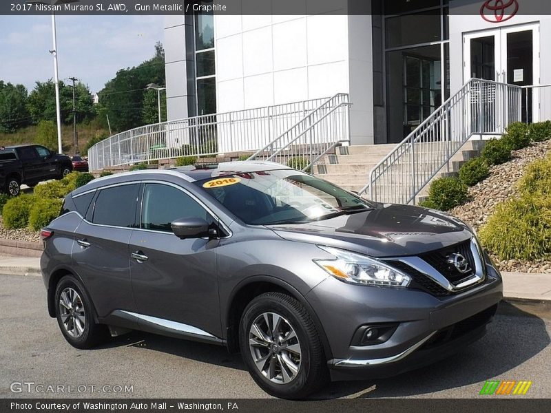 Gun Metallic / Graphite 2017 Nissan Murano SL AWD