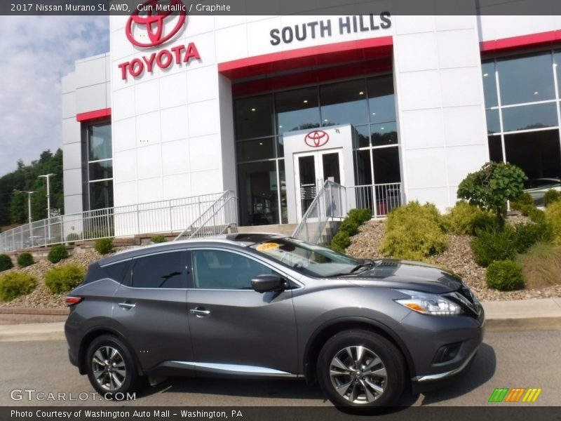 Gun Metallic / Graphite 2017 Nissan Murano SL AWD
