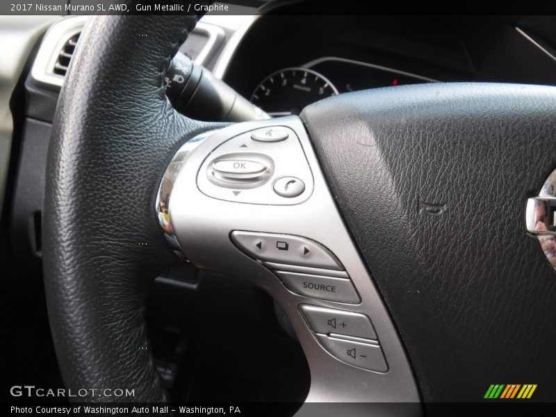 Gun Metallic / Graphite 2017 Nissan Murano SL AWD