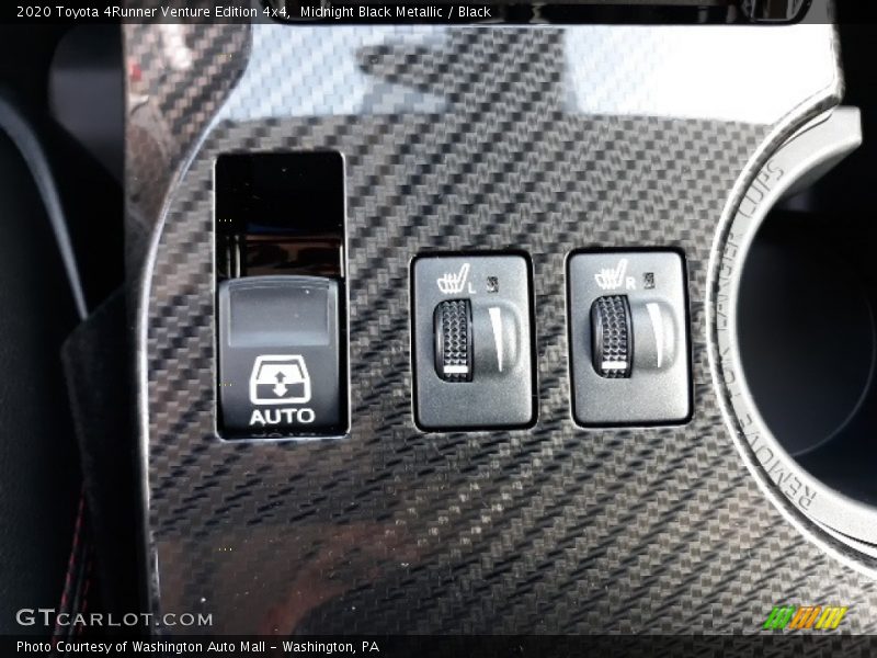 Controls of 2020 4Runner Venture Edition 4x4