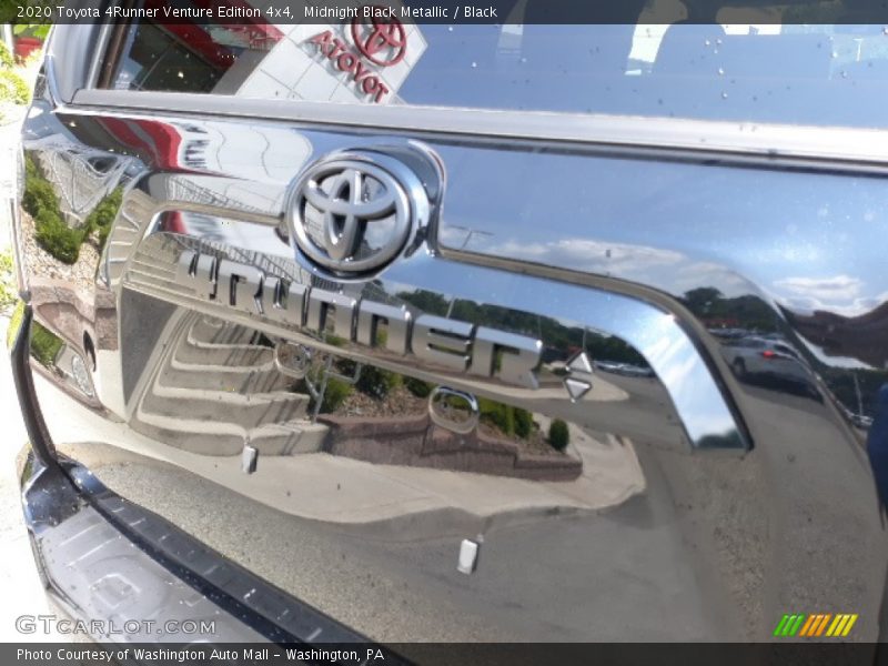 Midnight Black Metallic / Black 2020 Toyota 4Runner Venture Edition 4x4