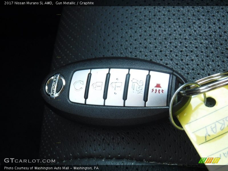 Gun Metallic / Graphite 2017 Nissan Murano SL AWD