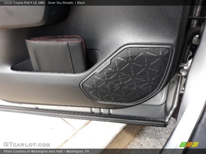 Silver Sky Metallic / Black 2020 Toyota RAV4 LE AWD