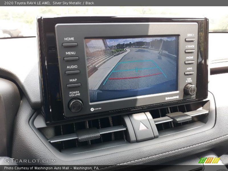 Silver Sky Metallic / Black 2020 Toyota RAV4 LE AWD
